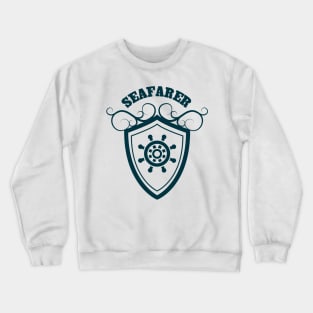 Nautical Signboard Crewneck Sweatshirt